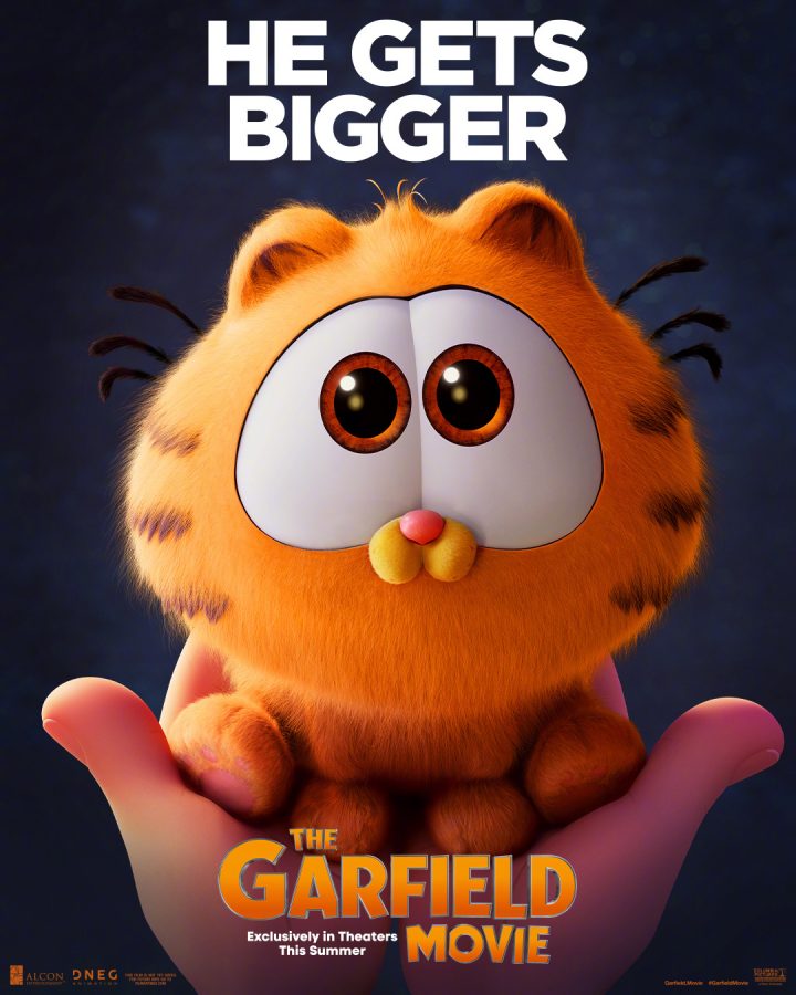 《加菲猫》动画电影发布全新宣传海报 小猫咪可爱俏皮无限线