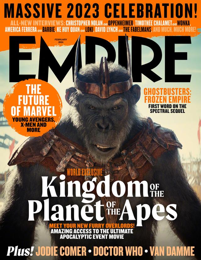 凶悍反派凯撒首登帝国杂志封面，《猩球崛起4》引起热议