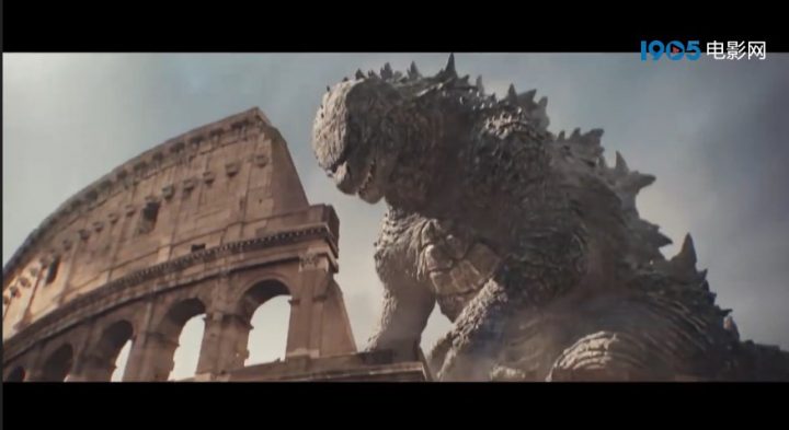 《哥斯拉大战金刚2》预告片曝光：哥斯拉震撼登陆罗马斗兽场