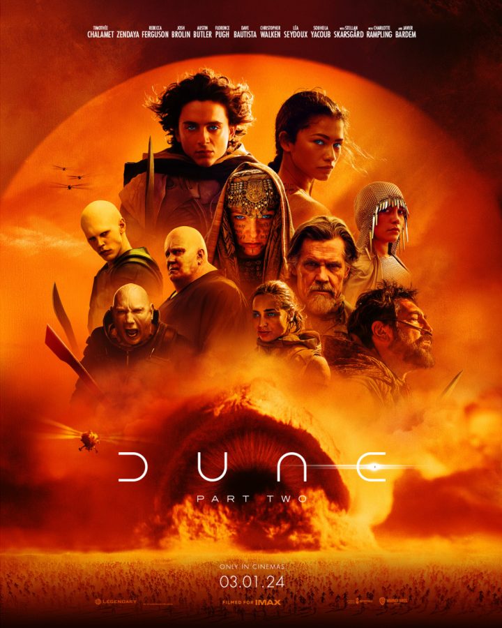 《沙丘2》亮相最新海报，全体演员惊艳亮相，激战即将打响！3月8日国内盛大上映！