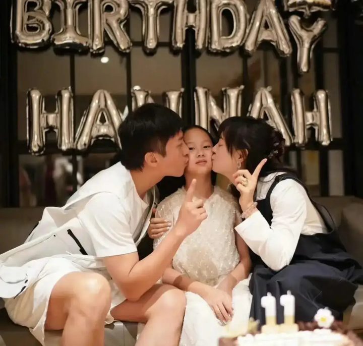 邓超孙俪“亲制”蛋糕庆小花11岁生日-1